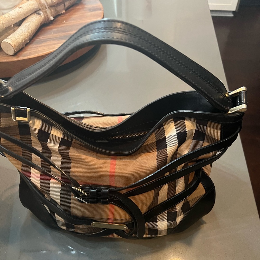 Burberry black shoulder bag